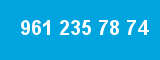 961 235 78 74 961 235 78 74